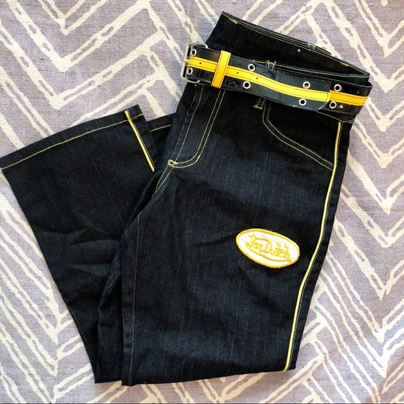 Von Dutch Denim - Von Dutch Cropped Crest Denim Capri Jeans